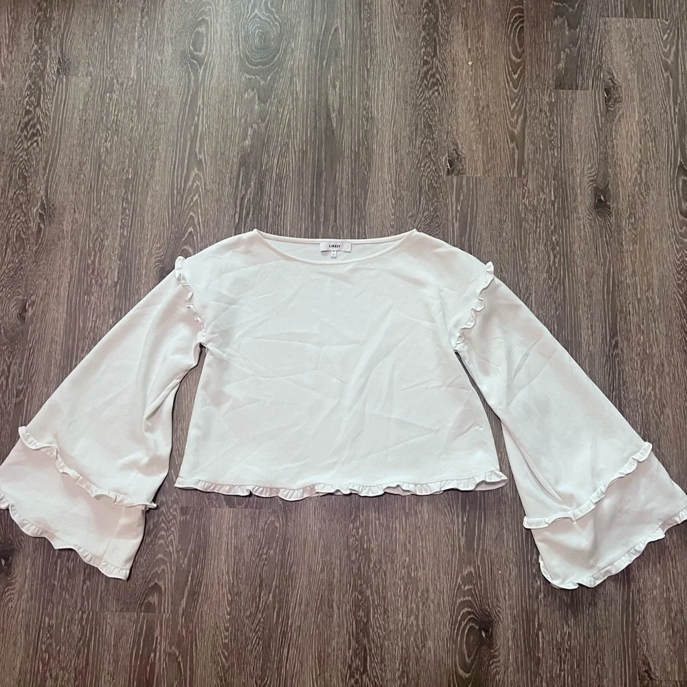 Likely kenmore Ruffle Sleeve Blouse - Picture 2 of 5
